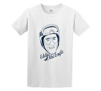 XINRONGYUAN Eddie The Eagle Casual Round Neck T Shirt White L