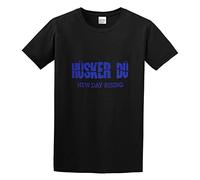 XINRONGYUAN Husker Du Men Simple Tshirt Black S