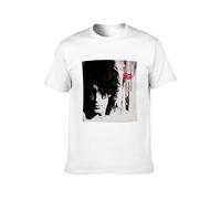 XINRONGYUAN The Waterboys A Pagan Place Casual Round Neck T Shirt White 3XL