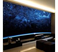XINRUYI Carta da parati 3D autoadesiva con un bellissimo disegno di cielo notturno e cielo stellato, ideale per decorare camera da letto e soggiorno