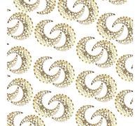 Xinsheinelry 100 eleganti decorazioni in ferro a forma di mezzaluna in metallo, accessori cavi per la creazione di gioielli, accessori cavi per la creazione di gioielli, Medio, come descritto, come