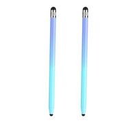 Xinsheinelry 2pcs Impugnatura ergonomica Capacitivo Telefono Penna per Touch Screen Doppia Estremità Penna Dello Schermo Matita Doppia Punta In Silicone Capacitivo