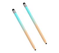 Xinsheinelry 2pcs Impugnatura ergonomica Capacitivo Telefono Penna per Touch Screen Doppia Estremità Penna Dello Schermo Matita Doppia Punta In Silicone Capacitivo