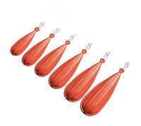Xinsheinelry 5/6pcs Soft PVC Baits Casting Plug Pesca Pratica Pesi Diversi Strumenti di Casting Accessori Per La Pratica di Lunga Durata