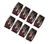 Xinsheinelry 8 materassi sportivi per il mento da calcio con frange rinforzate per il massimo comfort durante le partite feroci di calcio sentinelle per adulti e giovani giochi di allenamento