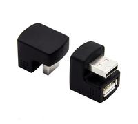 Xinsheinelry Adattatore Estensione USB 2.0 Flessibile Design Compatto con Piega A U per PC Portatile Stampante Tastiera Adattatori Connessione Adattatore Ruotabile Grado