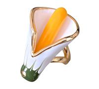 Xinsheinelry Anelli di frutta vibranti che gocciolano olio dito leggero e confortevole gioielli moda accessorio da festa, One Size, come descritto, come descritto