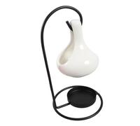 Xinsheinelry Bruciatori a olio da appendere in ceramica incensi diffusore essenziale di fusione portacandele per meditazioni diffusore appeso