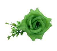 Xinsheinelry Cerchietto per capelli con fiore verde per festa irlandese decorativa per il giorno di San Patrizio, accessorio per capelli per feste