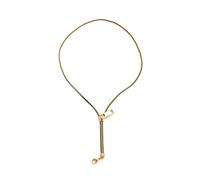 Xinsheinelry Collana girocollo in acciaio inossidabile con ciondolo a catena con cerniera per donne e uomini in metallo color oro collana multiuso gioielli cerniera per donne girocollo uomo catena