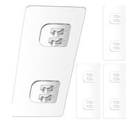 Xinsheinelry Ganci da parete senza residui Sicuri per superfici verniciate Supporta materiale scolastico nella cameretta dei bambini (installazione senza attrezzi) Gancio adesivo senza perforazione