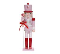 Xinsheinelry Macaron Colore 38CM Cake Top Legno Soldato Figurine Decorazione per la Decorazione di Natale Torta