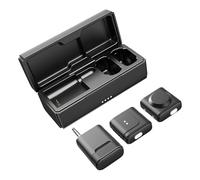 Xinsheinelry Microfoni a clip con acquisizione audio chiara e segnali stabili Trasmissione microfoni con cancellazione del rumore