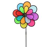 Xinsheinelry Mulini a vento Decorazione Esterna Resistente alle intemperie Ornamenti Da Giardino Per Cortile E Balcone Facile Montaggio Verande Colorate Mulini A Vento Per La Decorazione Del Giardino