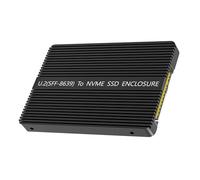 Xinsheinelry NVME HDDs To U.2 Adapter in 1 SATAs-Bus NGFFs HDDs To PCIe U. SFF-8639 PCIe Adapter Converters for Desktop NVMe SSDs Converters