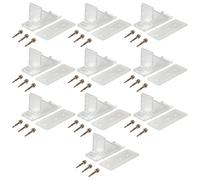 Xinsheinelry Pacchetto paraneve per Tetto Resistente con Guarnizione Tenuta brevettata e Viti per Tutte Le Condizioni atmosferiche, Adatto per la Sicurezza Domestica Confezione da 10 paraneve