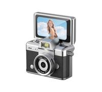Xinsheinelry Piccola fotocamera 720P con registrazione video 1080P Smart Scintillate per attacco rapido Foto notturne Suono eccellente Seize Fotocamera ricaricabile