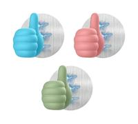 Xinsheinelry Portapenne flessibile in silicone con supporto per il pollice, con supporto, 3 pezzi, supporto da scrivania per appunti quotidiani, supporto per matita in silicone, strumento di scrittura