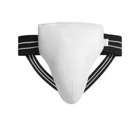 Xinsheinelry Protezione inguine in pelle PU per bambini atleti maschi impegnati nella boxe e attività di arti marziali Taekwondo Guard0. pelle PU bambini maschio guardia addominale cavallo