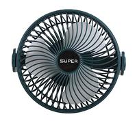 Xinsheinelry Ventilatore da campeggio da 18,5 cm Ventilatore da tenda ricaricabile USB Ventilatore da soffitto 1200 mAh Ventilatore da soffitto a 3 velocità Muto per camera da letto Dormitorio