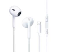 XINSHIKEJI Cuffie, auricolari cablati per telefono, microfono integrato e controllo del volume, cancellazione del rumore, auricolari in-ear cablati, cuffie compatibili con iPhone 14/13/12/11/SE/XR/XS