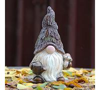 Xintim Statue Decorative di Gnomi da Giardino, Decorazioni per Esterni, Statuette da interno per la Decorazione Della casa Adatto per Patii, Terrazze,Ottimo Regalo