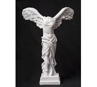 XinTX 5.9 Inch Greek Victory Goddess Resin Statue,The Winged Victory Sculpture Figurine,Room Office Bookself Art Decor (5.9" Victoria)