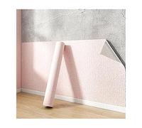 xinwanhong Pannello Isolante Termico Adesivo Decorativo Antimuffa per Interni 5mm XPE Schiuma Moderna Carta da Parati Autoadesiva Anti umidità/Antimuffa/Impermeabile per Soggiorno Camera,Rosa,0.5mx5m