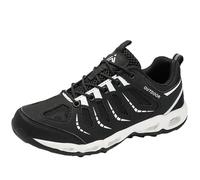 XINXINIO Scarpe da passeggio d'acqua | ad asciugatura rapida Aqua Scarpe da uomo e donna, suola antiscivolo per il drenaggio per trekking, passeggiate in spiaggia e all'aperto, nero/bianco, 38 EU