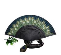 XINXWEN Decorazione for Feste da Ballo con ventaglio Pieghevole a Mano con | Il pendente decorativo migliora l'attrattiva visiva del ventilatore