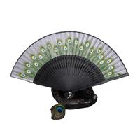 XINXWEN Decorazione for Feste da Ballo con ventaglio Pieghevole a Mano con | Il pendente decorativo migliora l'attrattiva visiva del ventilatore