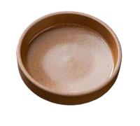 XINXWEN Piatto da immersione for condimento rotondo in ceramica retrò | Piatto piccolo for aromi di soia, aceto, snack e stoviglie da cucina