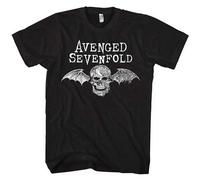 XINYANGDAO Avenged Sevenfold Death Bat Logo Shirt Metal Band Mens T Shirt Tshirt Size S