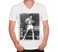 XINYANGDAO Mohamed Ali Boxing Star Men's T Shirt White Size M