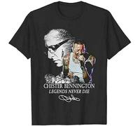 XINYANGDAO Shangpin of Chester Bennington Legends Never Die Signature Linkin Park Mens Shirt Size M