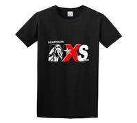 XINYANGDAO The Australian INXS Show Logo Mens Round Neck Cotton T Shirts Size M