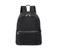 XINYASEE Borsa a tracolla da donna con borchie, zaino da pendolare di grande capacità, stile casual adatto per la scuola, i viaggi, lo shopping e l'università