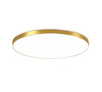XINYASEE Plafoniera LED moderna e minimalista Tricolore, 3000K bianco caldo, 4000K neutro, 6000K bianco positivo Bagno, camera da letto, cucina, soggiorno, ufficio (27cm30W, oro)