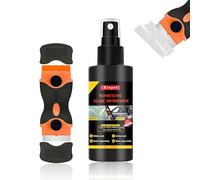 Xinyet 100ml Rimuovi Colla, Spray Rimuovi Etichette, Rimuovi Colla Adesivi,Rimuove Rapidamente Etichette Ostinate e Residui di Colla da Tutte Le Superfici, Dotato di Raschietto