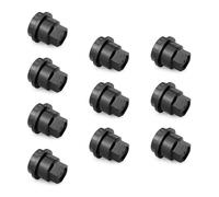 XINYIN 10pcs/20pcs Neri da 24 Mm Alette in Plastica Copri A Dadi Copri Protetti per della Ruota Anti Corrosioni per Modello Camion Selezionato 156661036 Tappi Atti A Tracolla