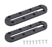 XINYIN 2 PCS Kayak Slide Talks Packet Porta della Canna da Pesca Base Montaggio del Supporto per Paddle Barche A Basso Profilo Accessori A Basso Profilo Monte