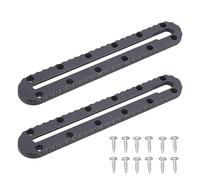 XINYIN 2 PCS Kayak Slide Talks Packet Porta della Canna da Pesca Base Montaggio del Supporto per Paddle Barche A Basso Profilo Accessori A Basso Profilo Monte