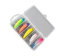 XINYIN 5 Pz Topwater Matita Esche da Pesca 5.6g Camminare Cane Artificiali con Gancio Dure Affrontare