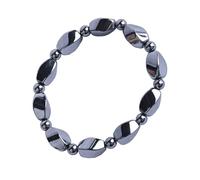 XINYIN Bracciale Per Talloni Intrecciate Unisex Terahertz Pietre Fatte A Mano Braccialetto La Pietra Gemme Gemme Gioielleria Bracciale