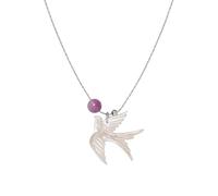 XINYIN Collana Con Goccia Perle Rondine Ispirazione Culturale Versatile A Catena In Lega Resistente All'elegante Lavoro Accessorio Quotidiano Lavoro Casual Collana Rondine Casual