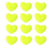 XINYIN Confezione da 12 ammortizzatori in silicone per racchette da tennis, ammortizzatori antivibrazioni, ammortizzatori a forma di cuore