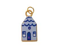 XINYIN Elegante Ciondolo Ovale in Acciaio Inossidabile Dipinto A Mano per Orecchini Collana Gioielli Fatti A Mano Accessori La Lavorazione Ciondoli Gioielli in Acciaio Inossidabile