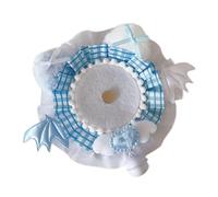 XINYIN Espositore per badge in pizzo con campanelle, fatto a mano, organizer per gioielli, per gli amanti del mestiere