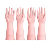 XINYIN Guanti Lavaggio A Piatti Rinforzati Con Cavo Sospeso In Gomma In Gomma Design Impermeabile Protettivo Per La Pulizia Chimica Resistente Alla