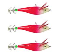 XINYIN Le Esche Artificiali Colorate Sono Dotate Doppio Gancio E proprietà Affondamento Lento per Migliorare L'attrazione dei Pesci Esche per La Pesca in Acqua A più Strati